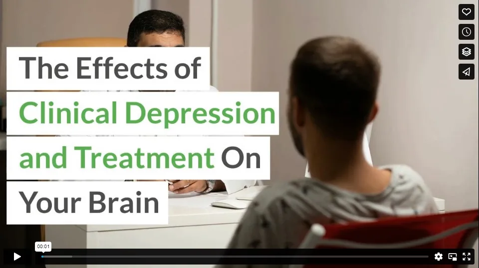The Effects of Clinical Depression and Treatment On Your Brain